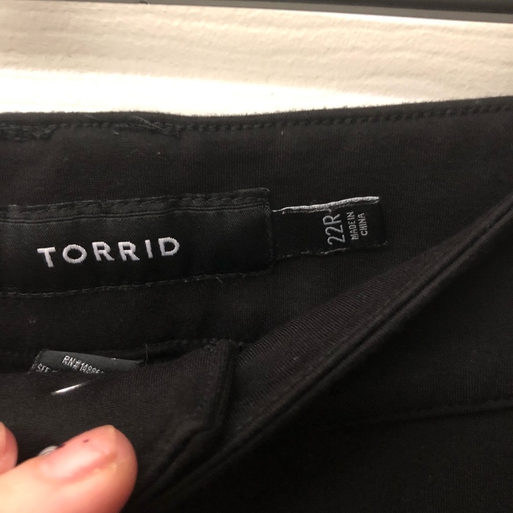 Torrid Plus Size Black Jeggings